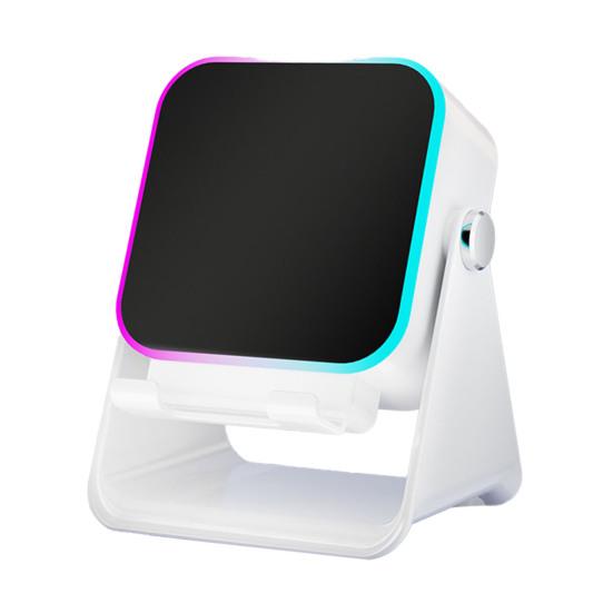 Yousheng 5-in-1 Auto-Sensing Bluetooth-compatible Speaker with Adjustable Phone Holder High-fidelity Stereo Speaker for IPhone Ambient Light Speaker