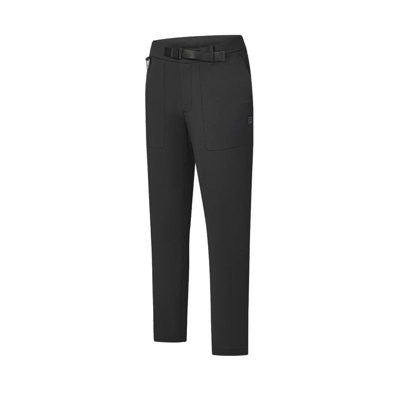 New FILA Casual Pants Men's Pitch Black A11M447802FBK