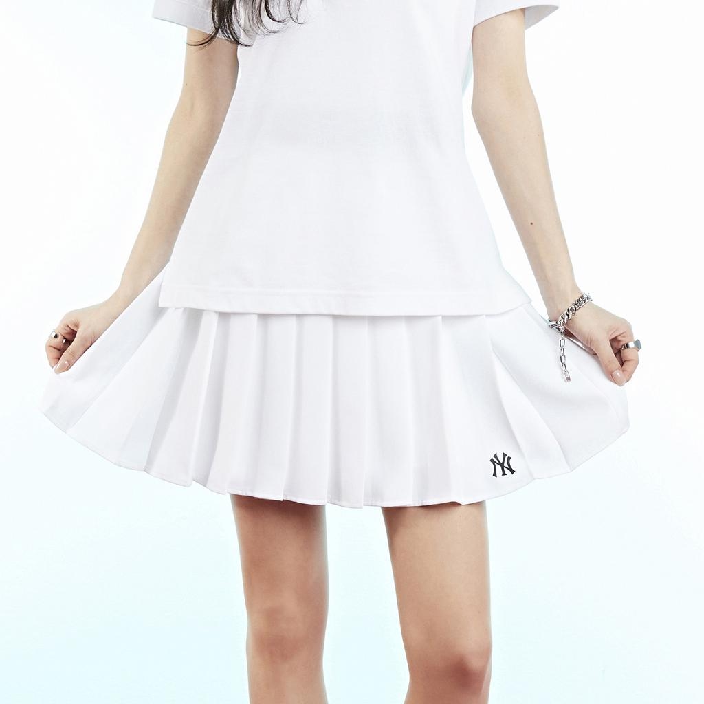 New MLB New York Yankees Casual Short Skirts Women's White 3FSKB0123-50WHS