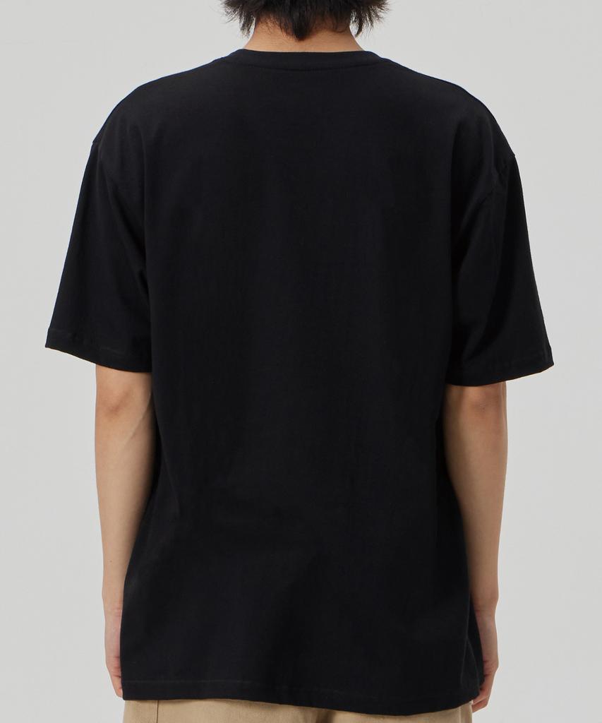 BY.L Pretzel Flag Short Sleeve T-Shirt Black