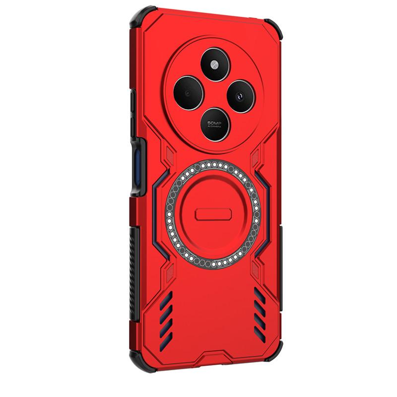 

Magnetic Heat Dissipation For Xiaomi Redmi 14C Case Xiaomi Redmi 14C Cover Magsafe Wireless Charge Phone Cover Xiaomi Redmi 14C Redmi 14C червоний