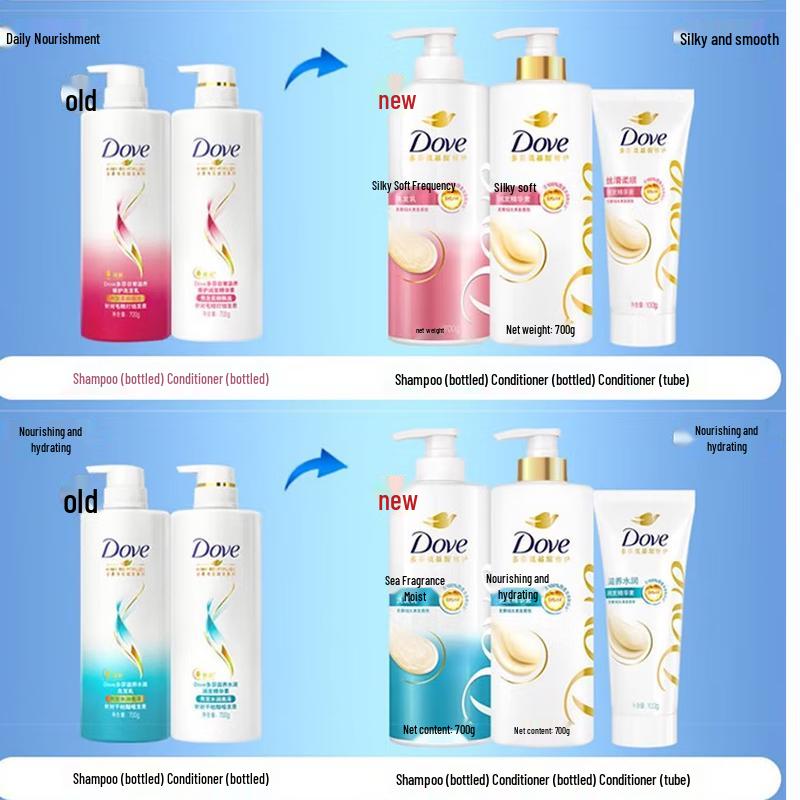 Dove Daily Nourishment Repair Shampoo (6 x 700g)