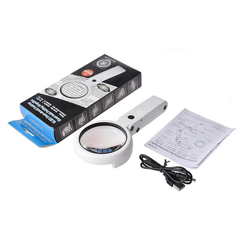 

Miling Foldable Handheld Magnifying Glass with Stand