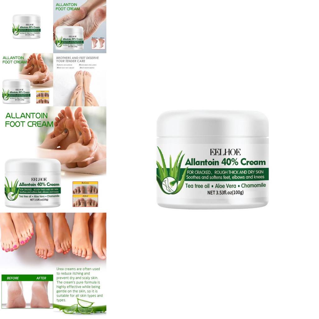 Eelhoe Nourishing Foot Care Cream For Dry Cracked Skin Moisturizing And Hydrating 100g