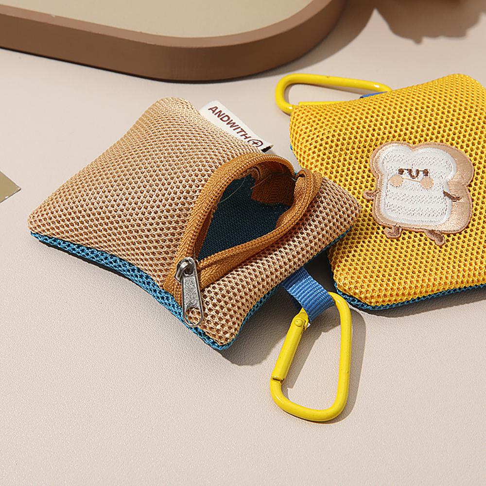 Korean Mosquito Bag Earphone Bag Cartoon Cute AirPods Bluetooth Earphone Set Key Wallet Pendant