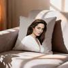 ActorAngelina JJolie Voight   Pillow Case Pattern Printed Pillowcase For Living Room Sofa Cushion Cover