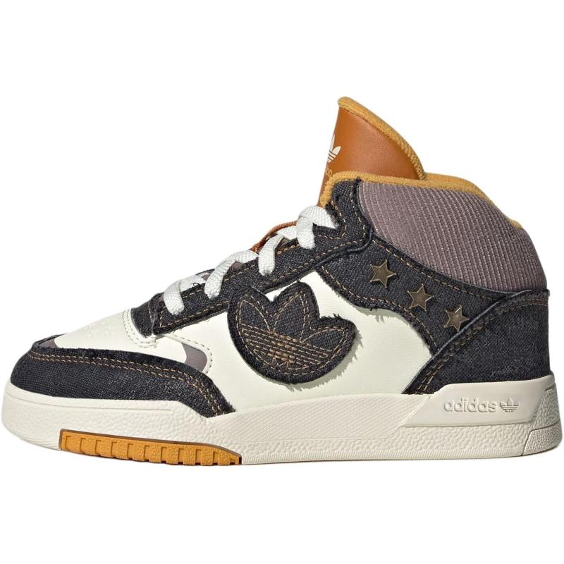 

Adidas Originals DROP STEP XL 2.0 Mid top Kids Skateboarding Shoes Ivory Sneakers JS2485 34 слоновая кость