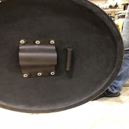 Spartanischer Schild Mittelalterlicher Rundschild 300 Spartanischer Schild 81,28 cmGriechischer König Leonidas