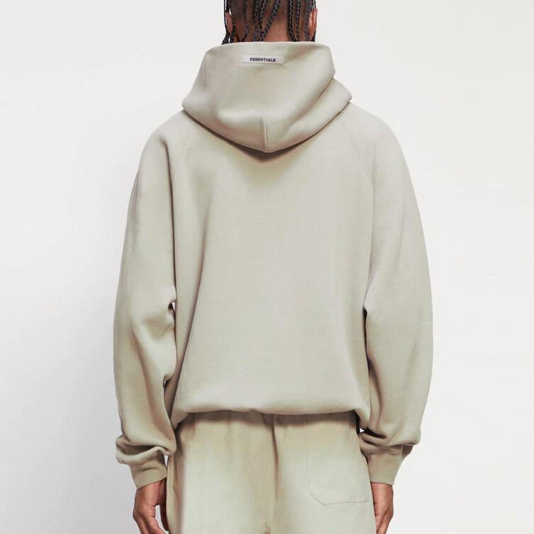 Fear of God Essentials FW20 Logo Hoodie 'Moss' Men's 192250500206245