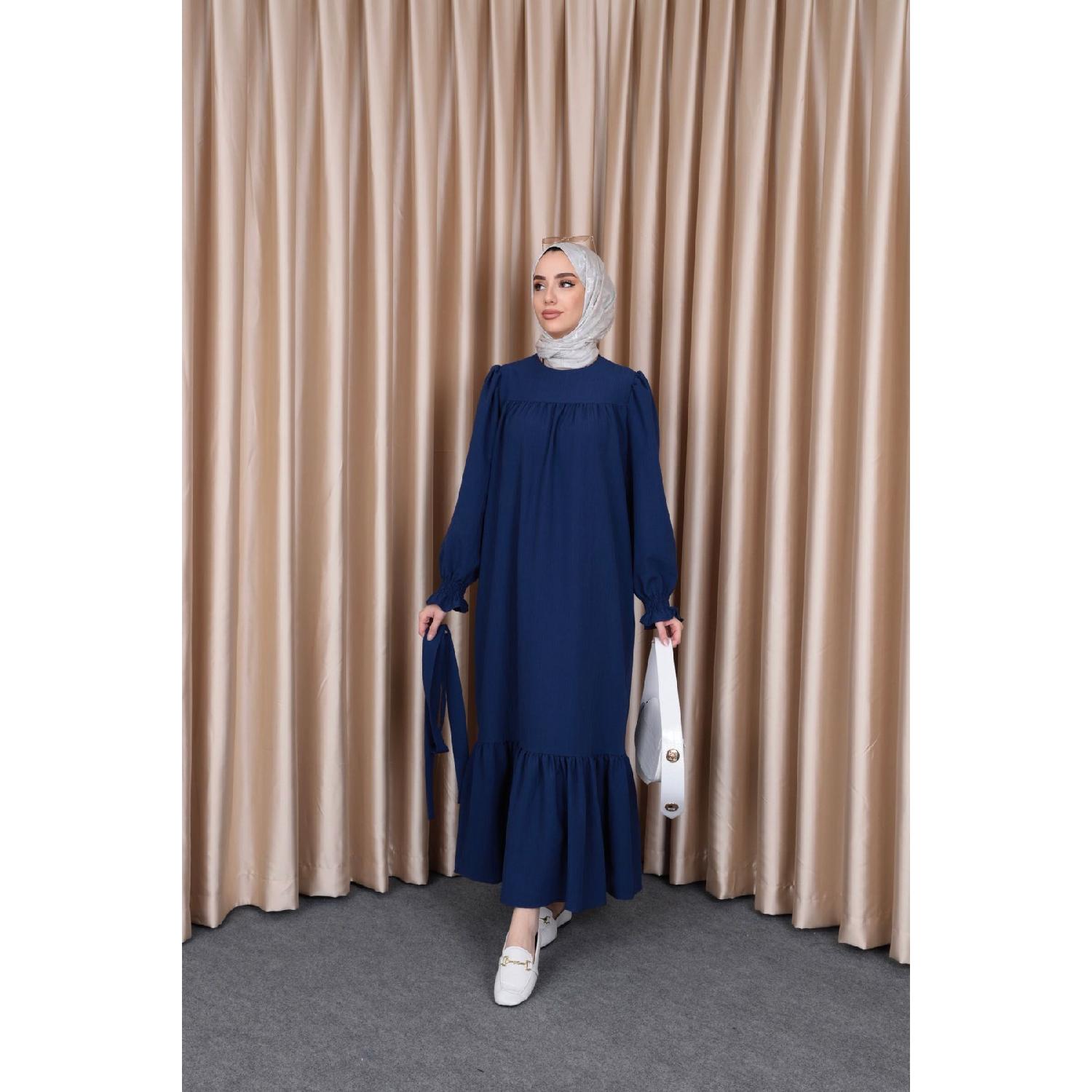 

Nada Fabric Sleeve Gimped Dress 36 фиолетовый