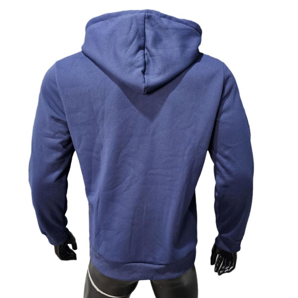 Men's Comfortable Thick Hooded Sweatshirt, Zipper Sports Shirt, Long Sleeved Sweatshirt, Autumn and Winter Season