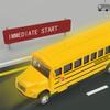 School Bus Model Alloy Simulation Pull Back School Bus Model Toy for Boys Children 1148 Boxed