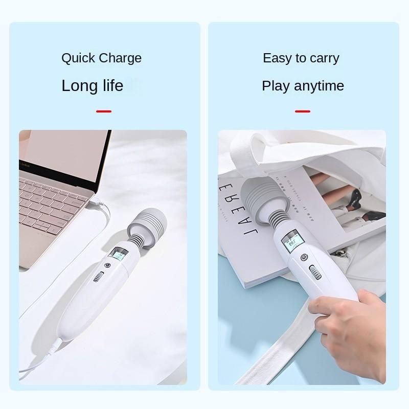 Heating Wand Massager for Sensual Pleasure, Female Self-pleasure and Couples Play for Women Masturbator Shop