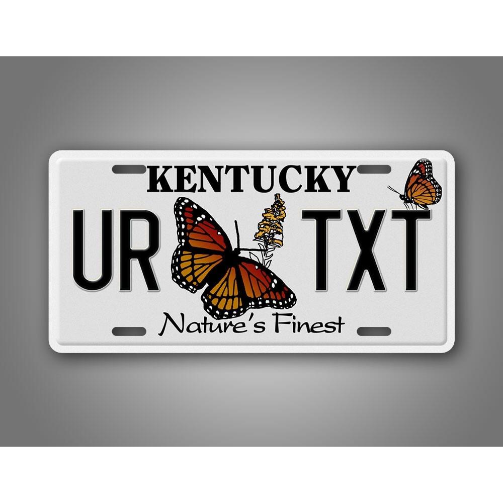 

1pc Personalized Custom Text License Plate 6x12 Inch Metal Tin Sign Wall Decor Auto Tag