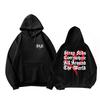 Stray Kids ATE Album Hoodie - Unisex beidseitiger Grafik-Pullover mit Mitgliederunterschriften & Kängurutasche, Frühling Herbst Fandom Merchandise