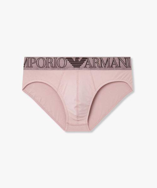 

[Emporio Armani Underwear] Трусы с логотипом по краю 0816111005 [Отправка из Кореи] 100% Оригинал Indian Pink - S