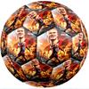 Erling Haaland Thema Fußball Ball Größe 5 Fußball Ball Weiche Haptik Professioneller Trainingsfußball für Outdoor-Sportarten