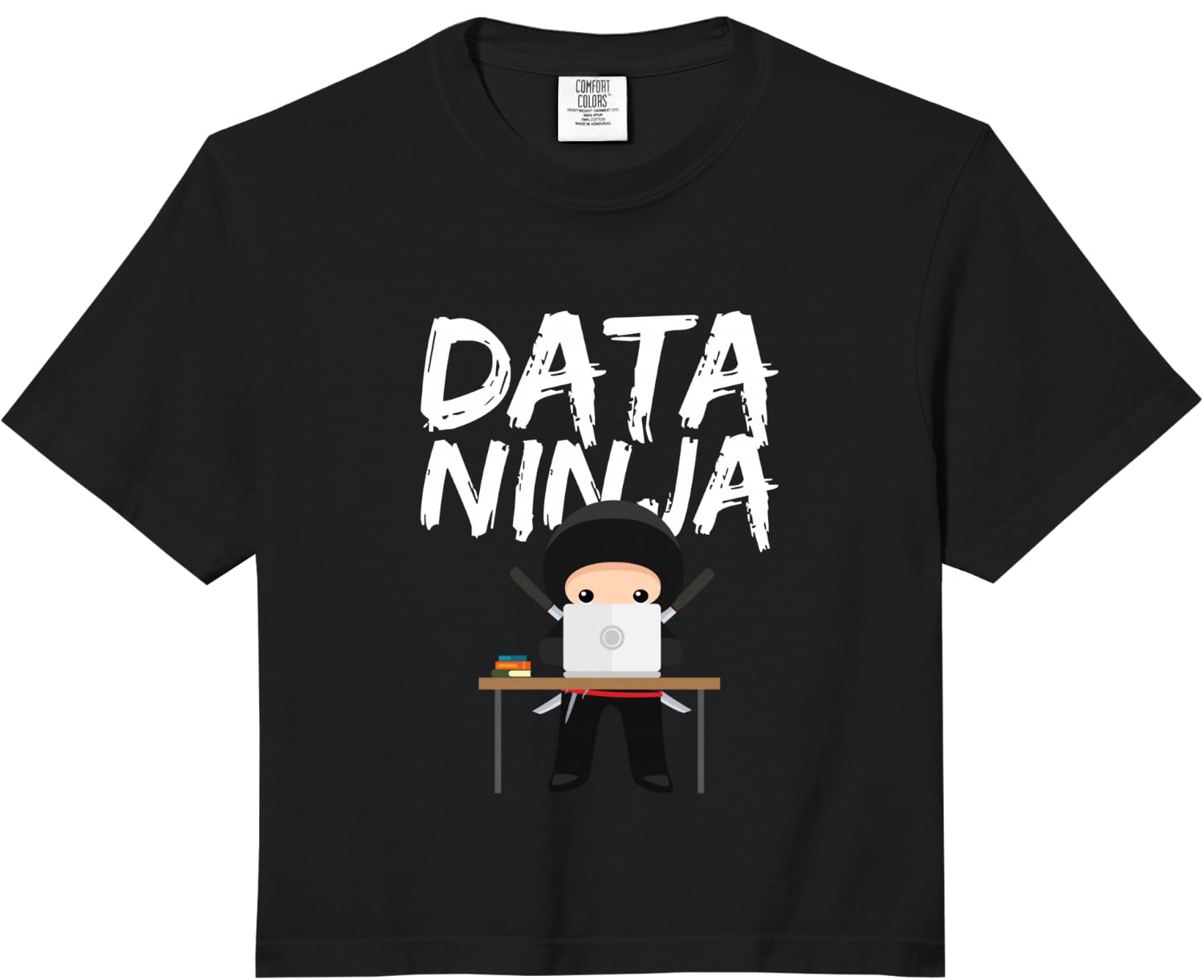 Data Ninja Business Analyst Gift Comfort Colors Crop Top Unisex T-Shirt S