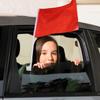 15Pcs Car Window Flagpoles Compact Clip Designed Flag Holders Vehicle Flag Racks Removable Strong Outdoor Travel Supplies