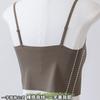New ice muscle mousse touch~ vest free bra integrated thin vest with bra integrated