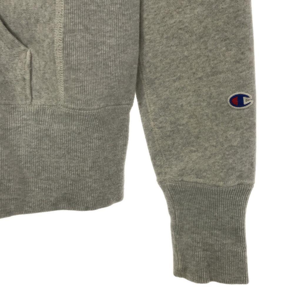 Champion Mono Blue Replica Long sleeve Reverse Weave Sweatshirt Zip hoodie Men's Used