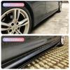 BDO1 For Mazda3 MK4 Sedan Diffusers Accessories 2019+ Side Skirts Extension Rocker Panels Lip Bumper ABS 8pcs Glossy Black
