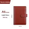 Macaron PU Loose-Leaf Notebook for Creative Budget and Financial Planning