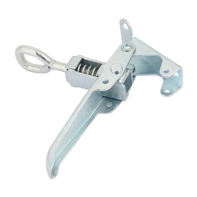 Attelage de remorque de camion Boucle métallique Fermeture Attache Verrouillable Serre-câble de carrosserie de remorque de camion Loquet