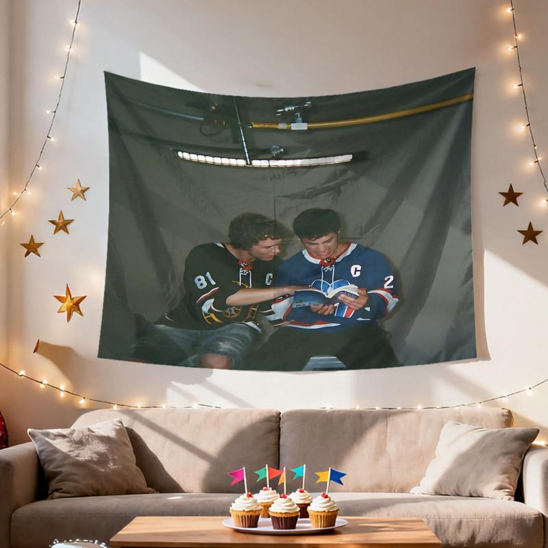 VIKAMA Youth Ice Hockey Clothing Tapestry American Living Room Decoration Wallpaper Room Decoration Home Decoration