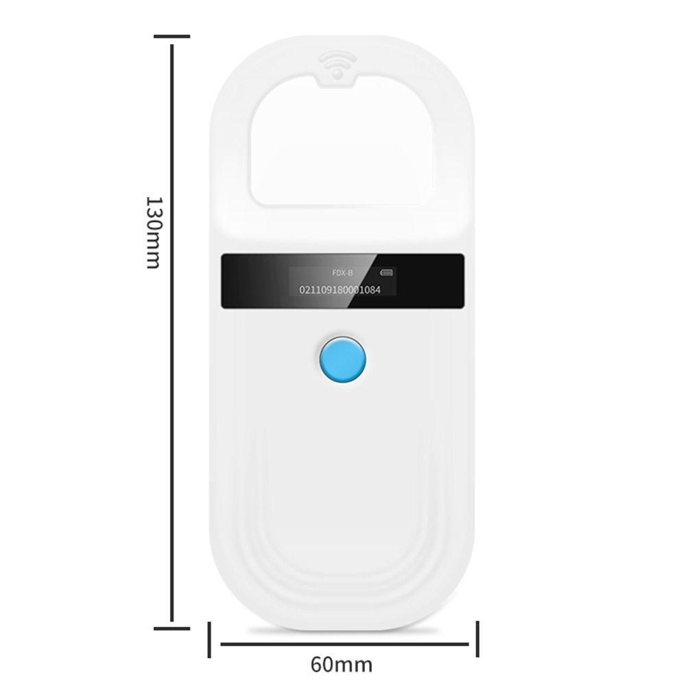 Scanner per Microchip per Animali a Frequenza 134.2KHz Scanner per Chip Animali USB Bluetooth Identificazione Animale