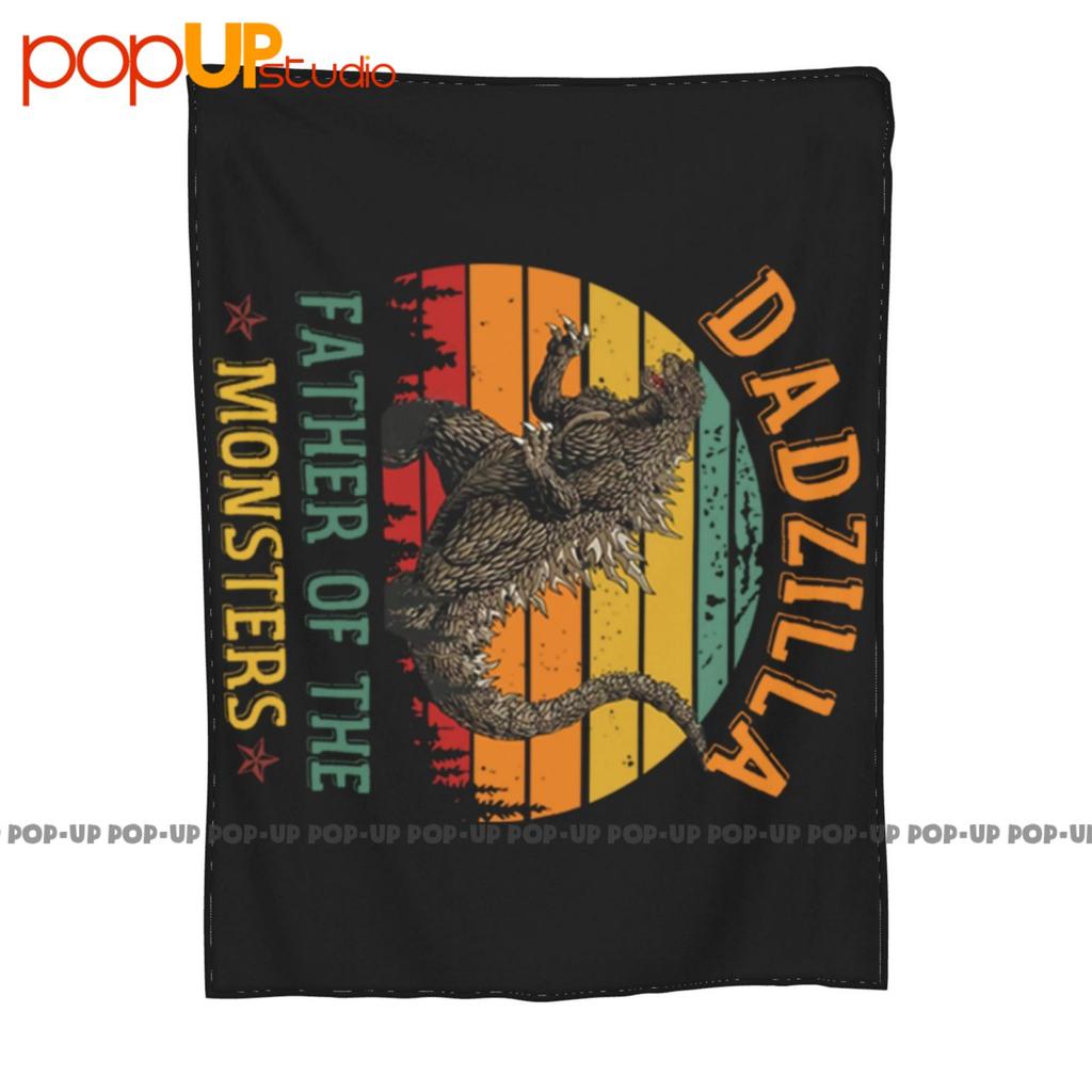 Dadzilla Funny Dad Ultra-Soft Blanket Quilt Winter Sofa Cover Bed Covers