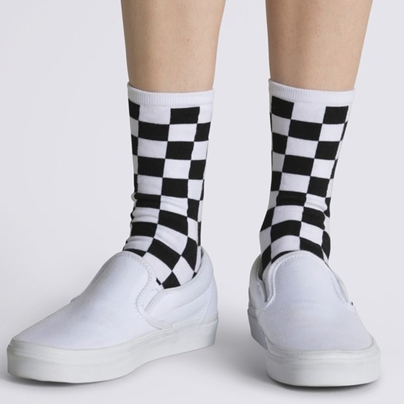 VANS Checkerboard Ticker Socks 7-10 / VN0A49ZDBKC1