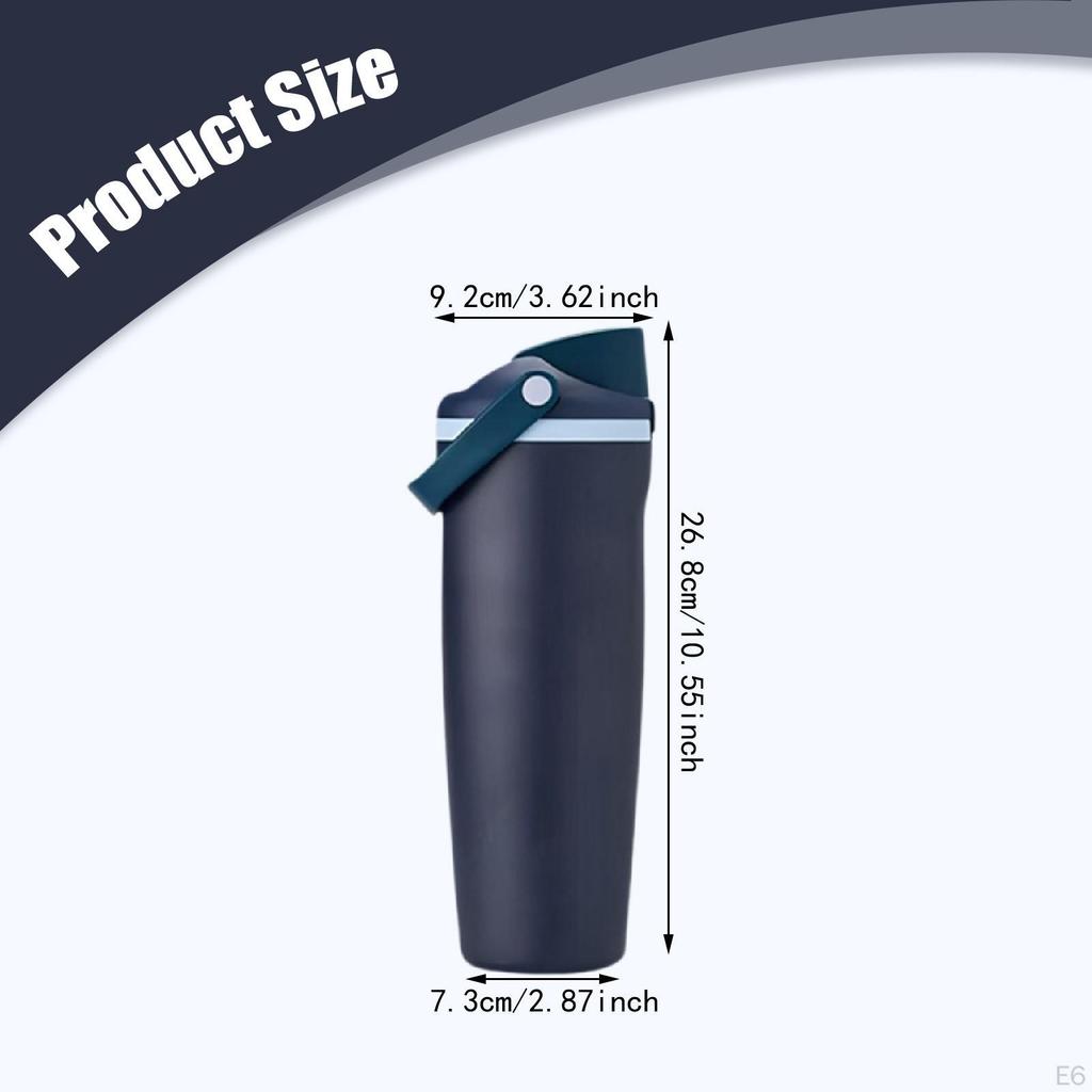 Insulated Water Bottle 30oz/900ml Outdoor Portable Keep Drinks Thermal Mug for Backpacking