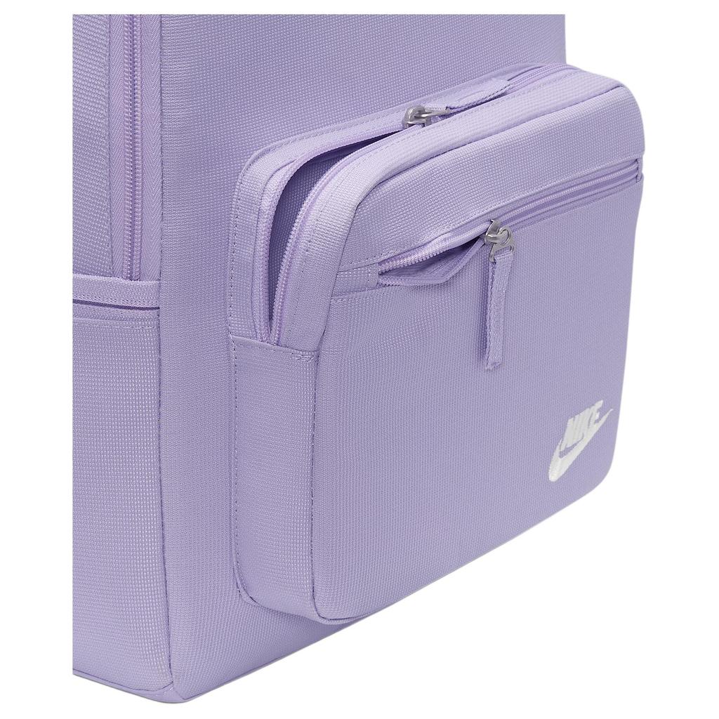 Nike Heritage Polyester Backpack Unisex Light Purple Casual DB3300-515