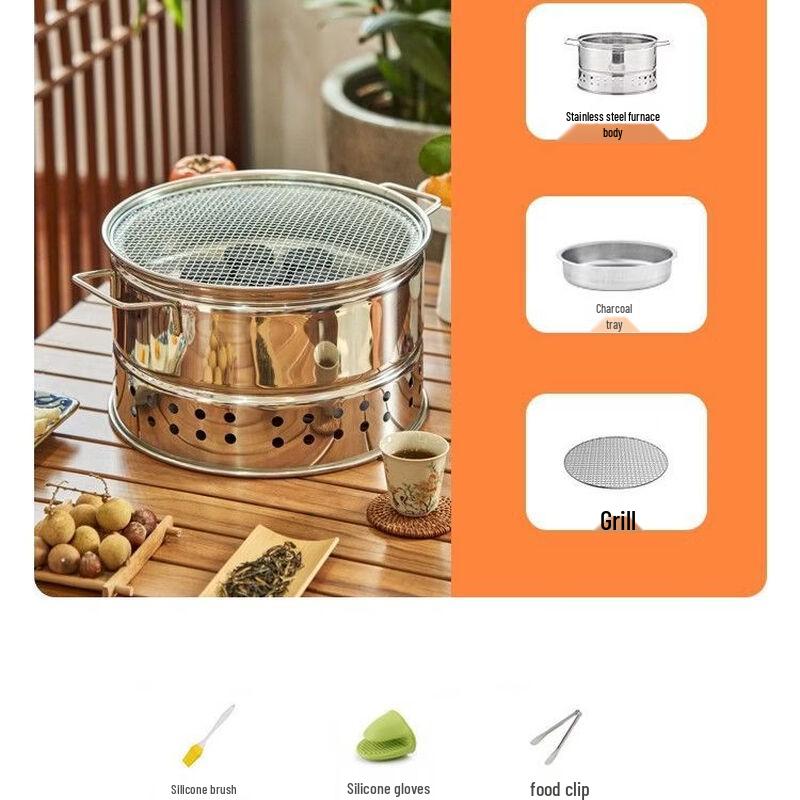 ZISIZ Portable Pellet BBQ Grill