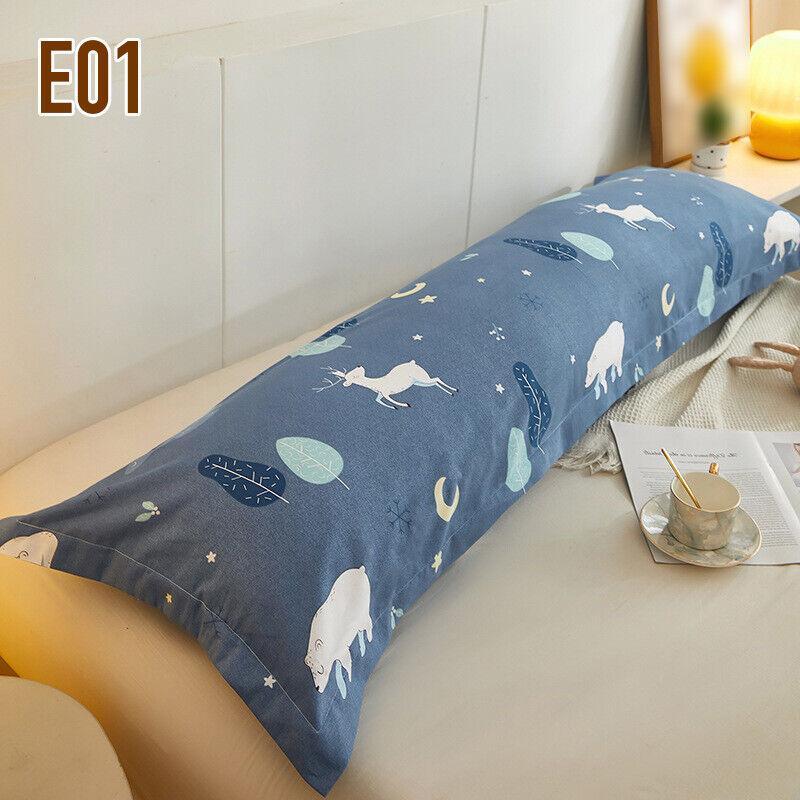 1.2/1.5/1.8M хлопковая длинная наволочка мягкая пара спальная подушка чехол постельное белье наволочки подушки для спальни украшение дома 48cmX120cm