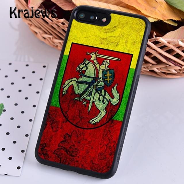 Vintage Litauen Litauische Flagge Für iPhone 17 Air 16 Handyhülle Cover 15 14 plus 12 13 pro max Fundas