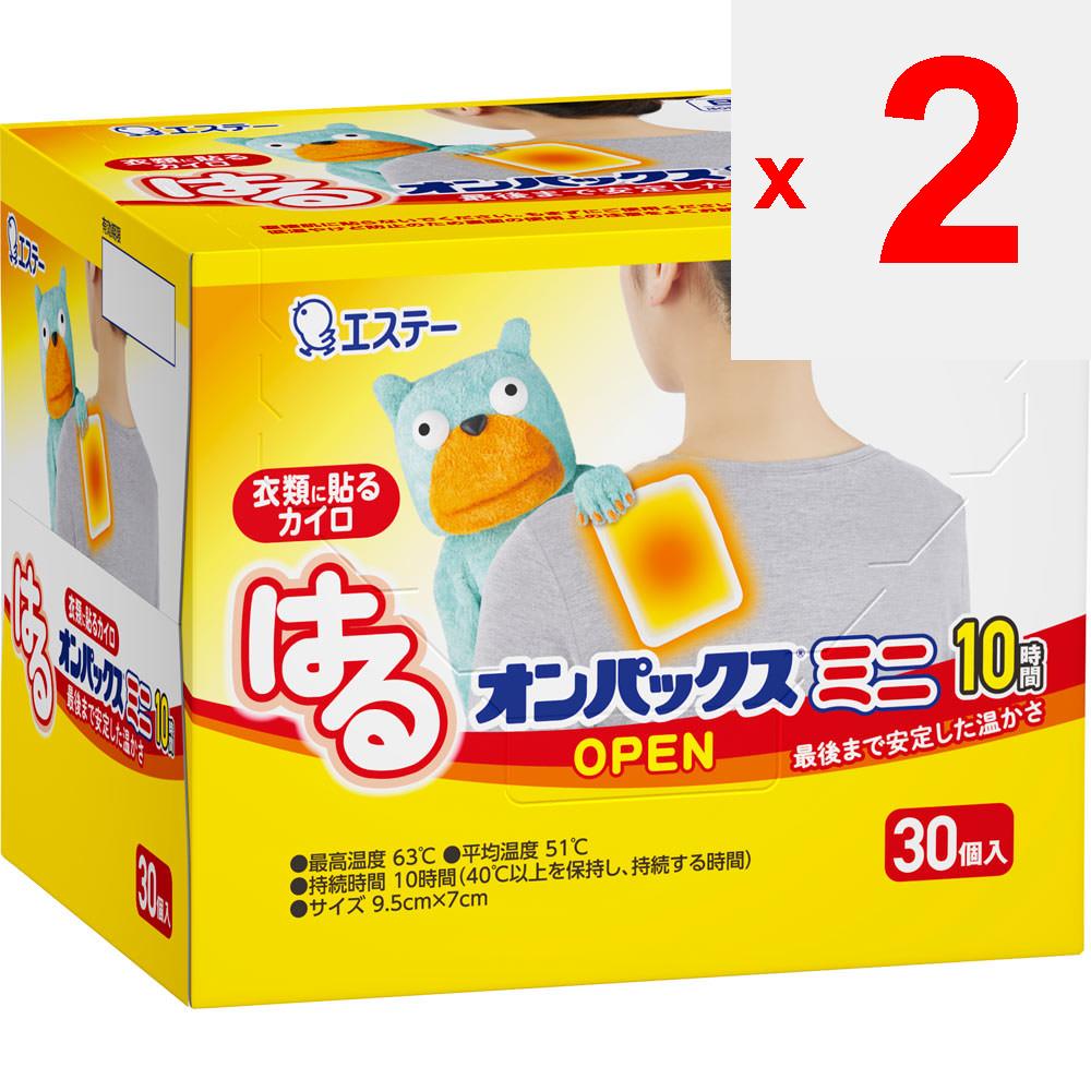 Esthe PB Onpax HARU Mini 30 Pcs Stick-on Mini Body Warmers Disposable Body Warmer Stick-on Mini Body Warmers