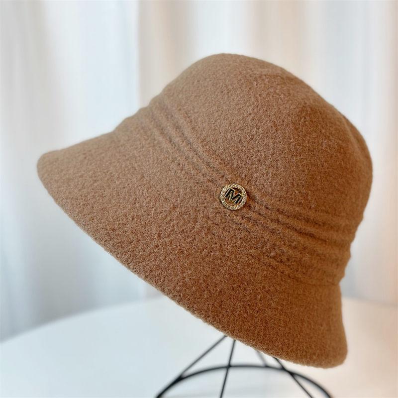 Chapeau Automne et Hiver Chaud Tricot Chapeau de Pêcheur, Chapeau Bob et Bassin Polyvalent et Tendance