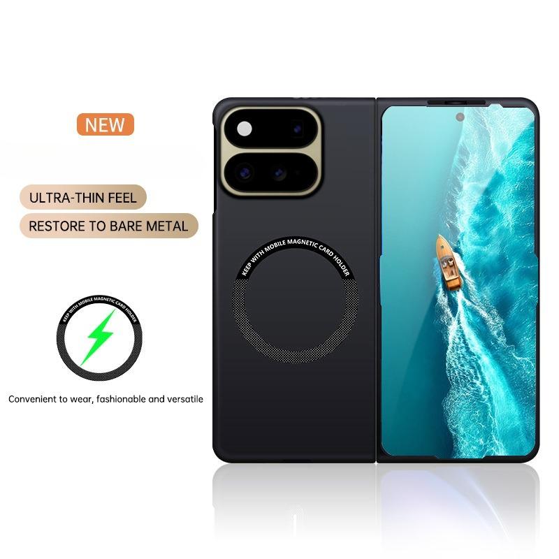For MagSafe Magnetic Shockproof Hard PC Phone Case For Google Pixel 9 10 11 Pro Fold Wireless Charging Protective Shell Cover