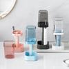 All-In-One Toothbrush Holder & Cup, With Cover. 16Cm, Organizes Brushes, Saves Counter Space