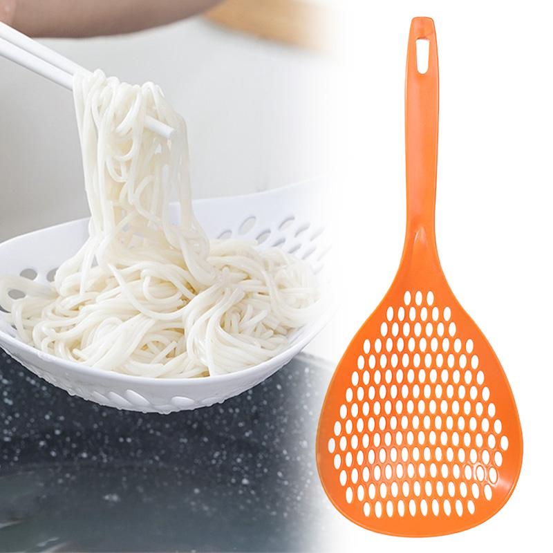 1Pc Large‑Capacity Hanging Spoon High Temperature Resistant Dumpling Leak‑Proof Strainer Spoon Not Easy Deform Kitchen Supply