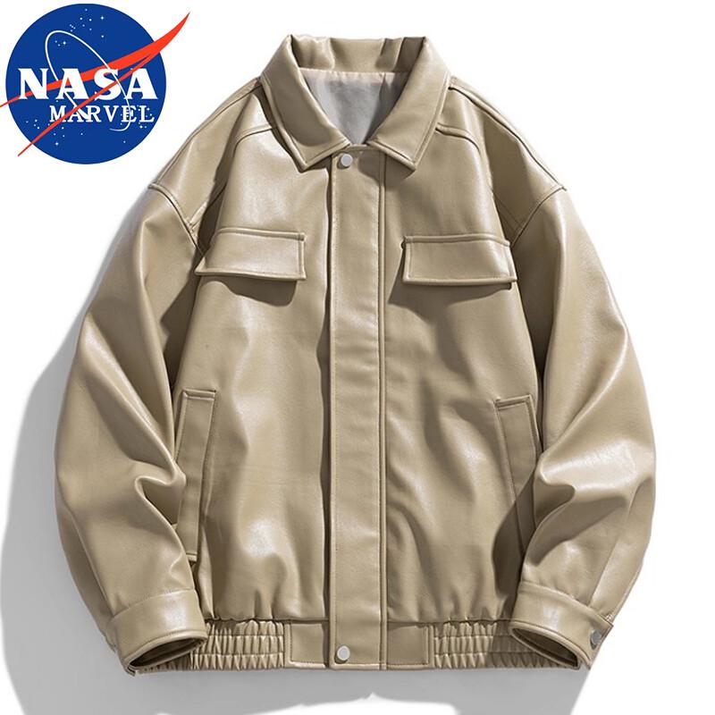 NASA MARVEL Men's Loose Fit Bomber Jacket