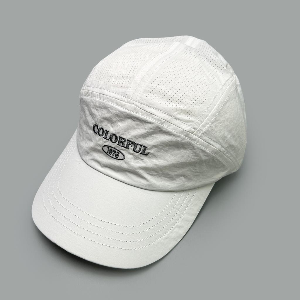 Spring And Summer Mesh Embroidery Letters Quick-Drying Baseball Caps For Men And Women Breathable And Face-Showing Small Personality Peaked Caps