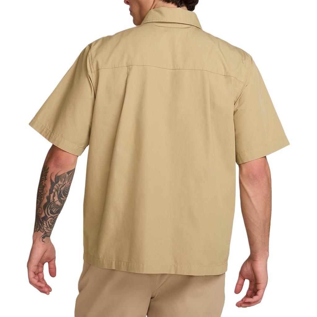 Nike Club Solid Versatile Polo Shirt Men Shirts Parachute-Beige HJ2029-297