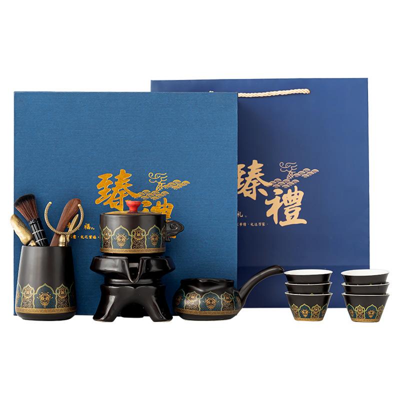 

Ленивый автоматический чайный сервиз Дом ретро каменная мельница чайник Гостиная Офис