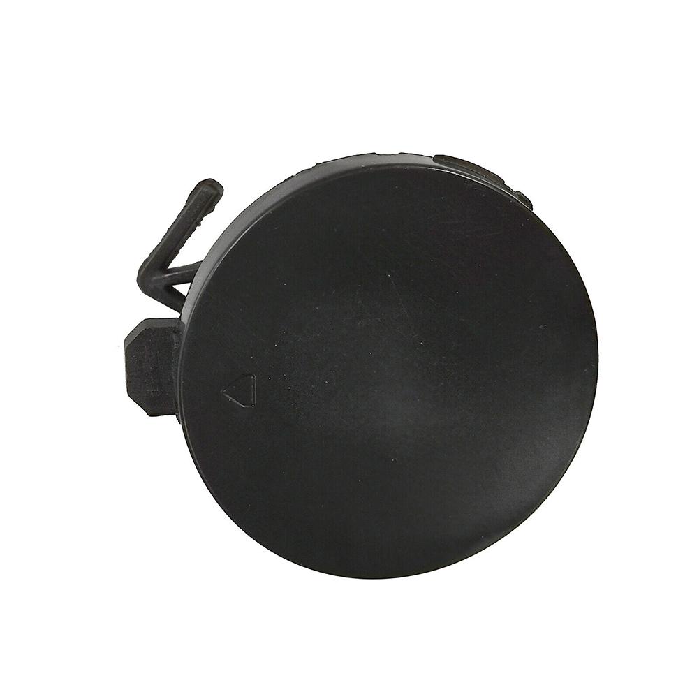 Cover Front Bumper Tow Hook Eye Cap 1pc Black Exterior OE:86517-2Z000 Replacement Tow Cap Towing Hook Hole Cover