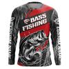 3D Print Men's Fishing Long Sleeve T-Shirt Outdoor Camping Casual Professional Sports Clothing Autumn Loose Breathable Tees Tops