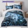 Cartoon Pattern Bedding Quilt Set Quilt Cover Pillowcase Home Decoration Birthday Gift (1 * Duvet Cover + 2 * Pillowcase, Without Core)