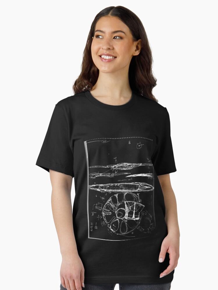 Thought on Electromagnetic Induction and Flight (black ) Essential Unisex T-Shirt